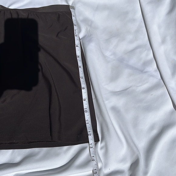 NWOT Croft & Barrow Brown Swim Skirt size 14 - Picture 5 of 6